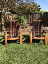 Load image into Gallery viewer, Wine Barrel Adirondack Chair - WineFrill

