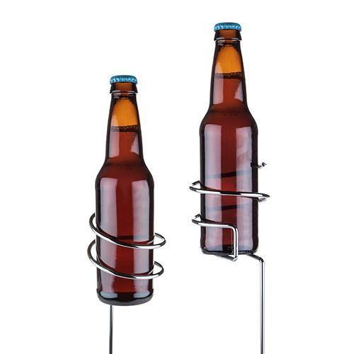 Bottle Holder Stakes- Beer - Beer Glass