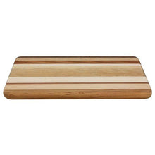Load image into Gallery viewer, Wooden Multi Striped Cheese Board - Cheese Accessories
