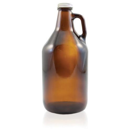 Amber Growler - Beer Glass