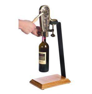Antique Uncorking Machine And Table Stand - Wine Openers
