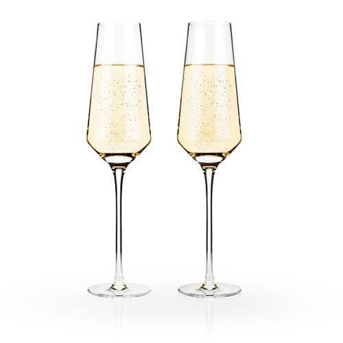 Crystal Champagne Glasses - Champagne Glasses