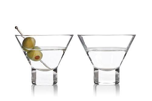 Stemless Martini Glasses - Cocktail Glasses