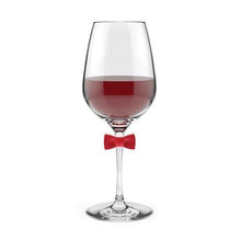 Load image into Gallery viewer, Wine Charms- Bow Tie - Wine Charms
