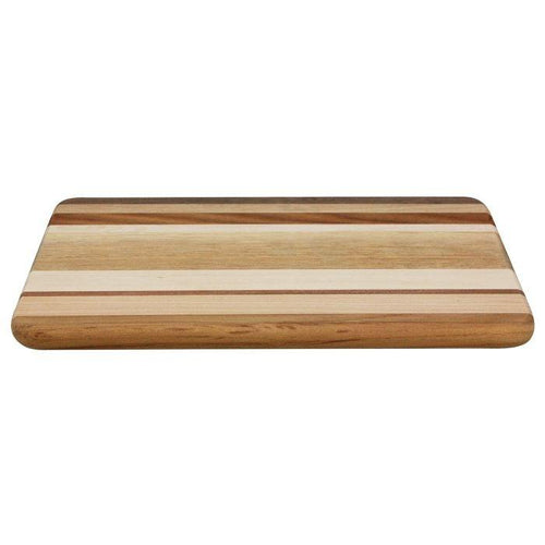 Wooden Multi Striped Cheese Board - Cheese Accessories